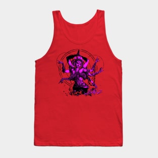 Kali Goddess Magenta Tank Top